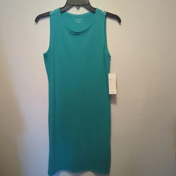 white christmas dresses Poplinen Women's Sophie Organic Cotton + Tencel Tank Dress main image 1